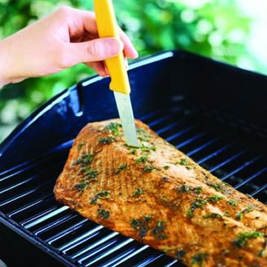 Curried BBQ fish