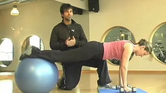Swiss Ball Abdominals