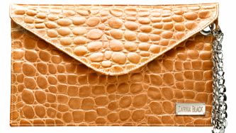 Carina Black clutch