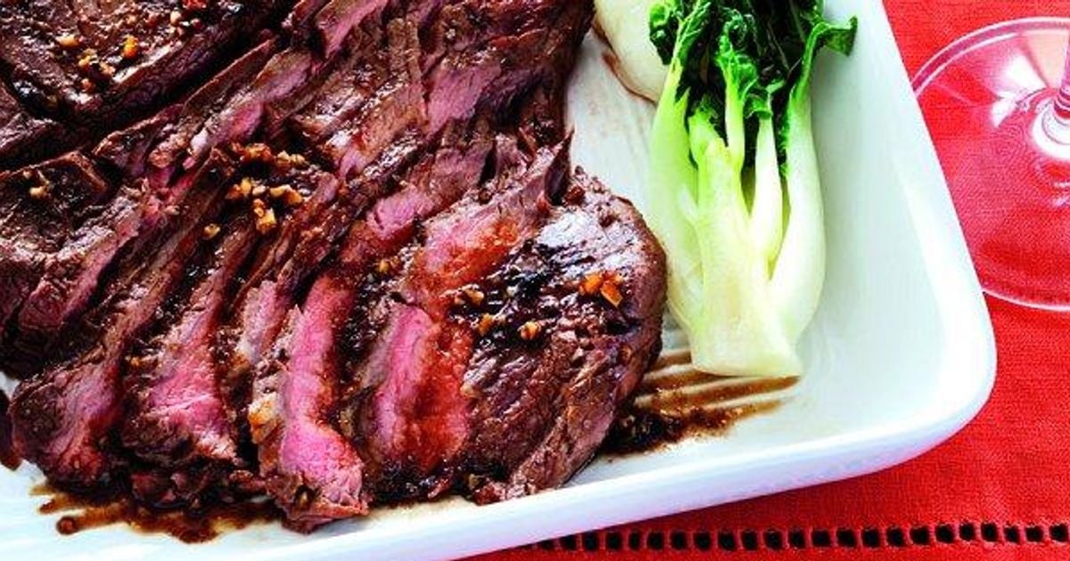 Flank steak with bok choy recipe Chatelaine