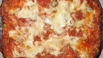 Recipes of the day: Part 2 (Lasagna and Caesar salad party pics)