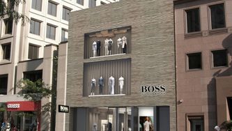 Hugo Boss opens a Canadian flagship