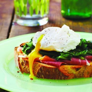 The trick to perfectly poached eggs