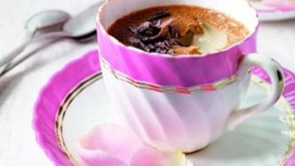 Latte pannacotta