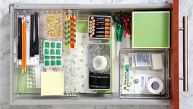 How to organize your junk drawer