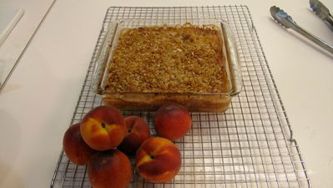 In the Chatelaine Kitchen: Peach Crisp