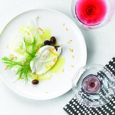 Fennel with creamy mozzarella