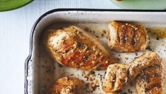 Lemon-garlic chicken