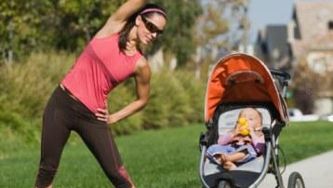 Stroller fitness: How to burn off your baby weight