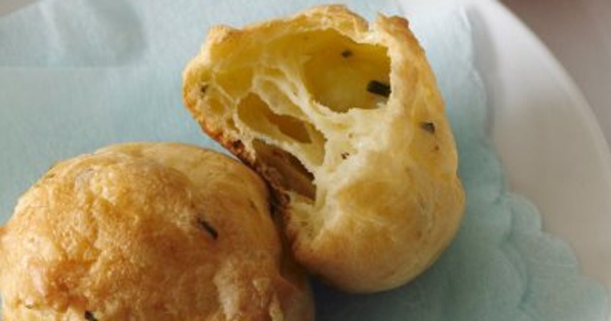 Gruyere cheese puffs recipe Chatelaine