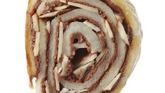 Hazelnut pinwheel rugalach
