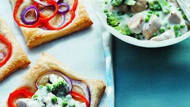Upside-Down Turkey Pot Pies