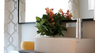 A tiny bathroom makeover