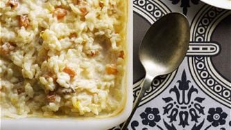 A warm, comforting dessert for a cold, chilly day