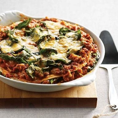 Turkey Tortilla Lasagna