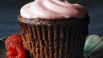 Velvety beet cupcakes made with nutritious superfoods