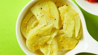 Citrus-braised fennel