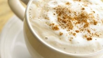 Homemade cappuccino
