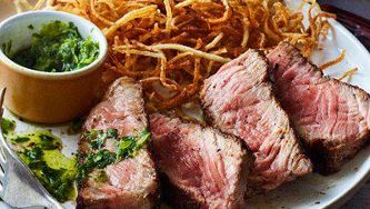 Barbecued steaks with Argentinean sauce: Day 7