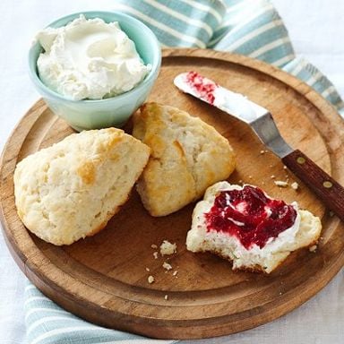 White Chocolate Scones