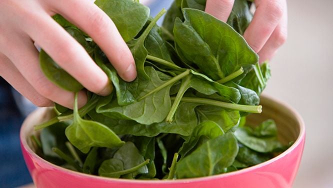Three healthy spinach recipes