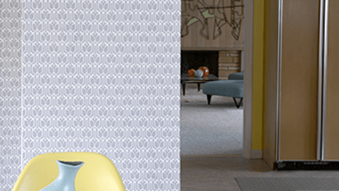 Give your home a boost with temporary wallpaper