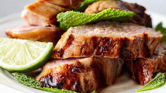 Gratifying ginger mojito pork dish: Day 20