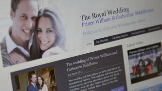 The royal wedding goes digital with a new website