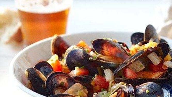 Mussels with fennel recipe: Day 33