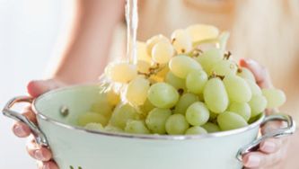 The best trick to halve grapes or cherry tomatoes