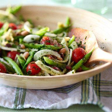 Mediterranean tomato and bean salad recipe: Day 38