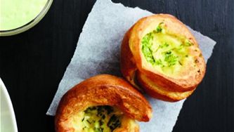 Chive popovers