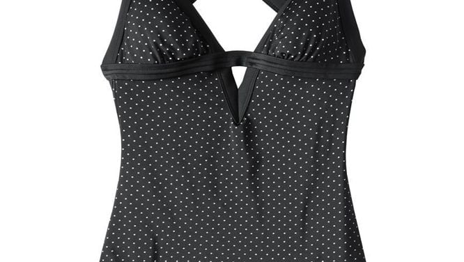 Six swimsuit styles with matching cover-ups
