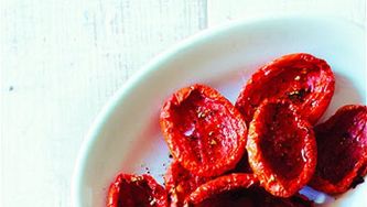 Roasted plum tomatoes