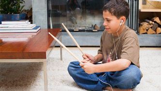 Kids not into exercise? Drumming could be an option