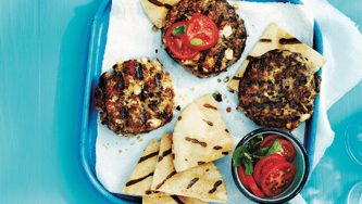 Easy Grilled Lamb Burgers, Plus Four More 45-Minute (Or Less) Meals