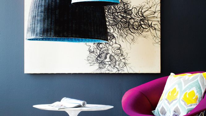 How to make two-toned lampshades