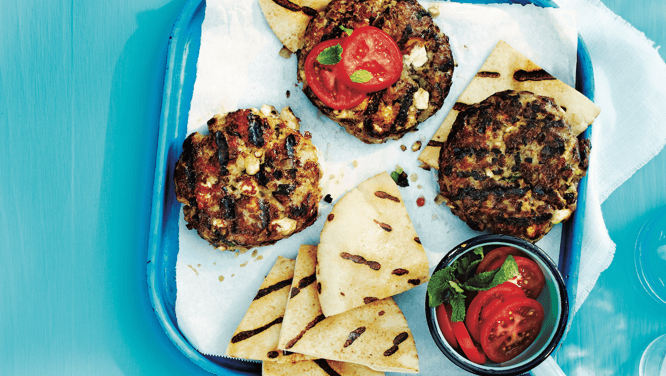 Easy Grilled Lamb Burgers, Plus Four More 45-Minute (Or Less) Meals