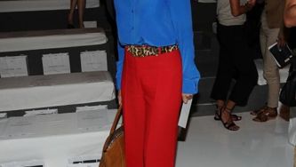 How to wear bright pants for fall