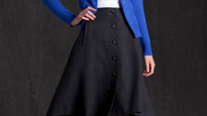 Six ways to wear the A-line skirt