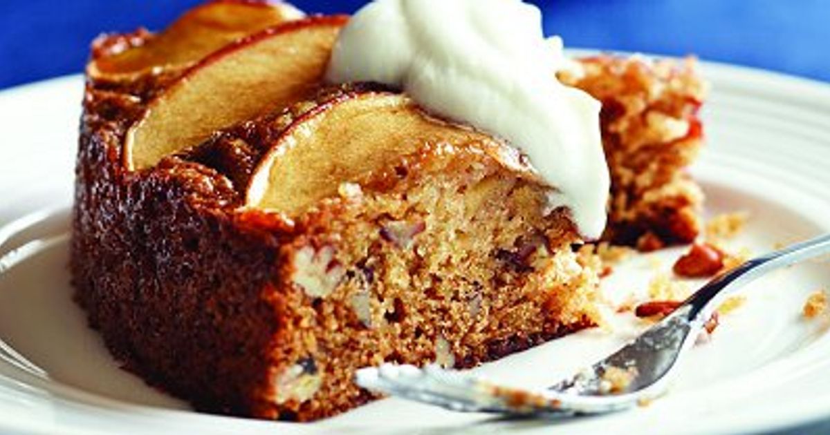 Applepecan oliveoil cake recipe Chatelaine