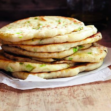 Green Onion Flatbread