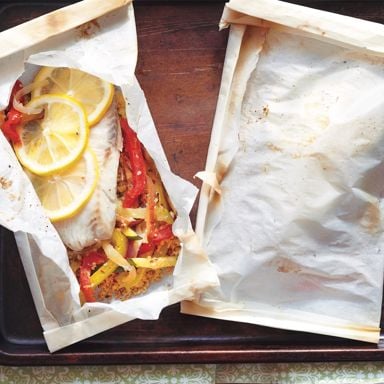 Ratatouille Tilapia En Papillote