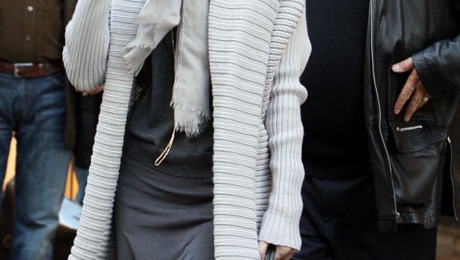 How to wear oversized knitwear