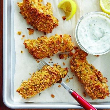 Fish n' chips dinner menu