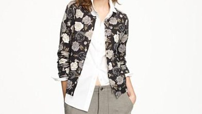 How to wear florals in the fall and winter