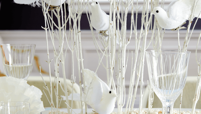 Four easy and pretty winter craft ideas