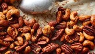 Spicy and sweet nuts: Holiday snack time