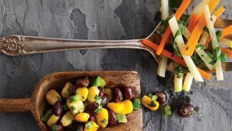 Black bean and corn salad