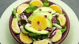 Holiday clementine salad